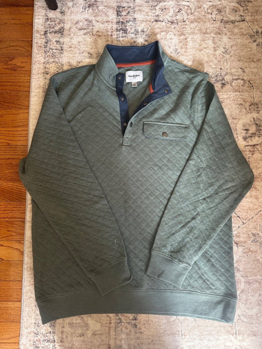 Men’s Quilted Sweater